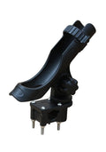 BroCraft Pontoon Watercraft Rod Holder / Power Lock Adjustable Rod Holder With Square/Rail Mount