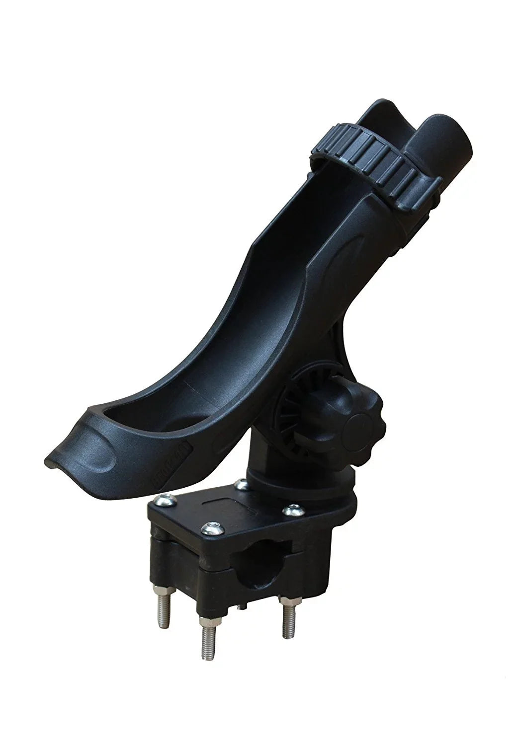 BroCraft Pontoon Watercraft Rod Holder / Power Lock Adjustable Rod Holder With Square/Rail Mount