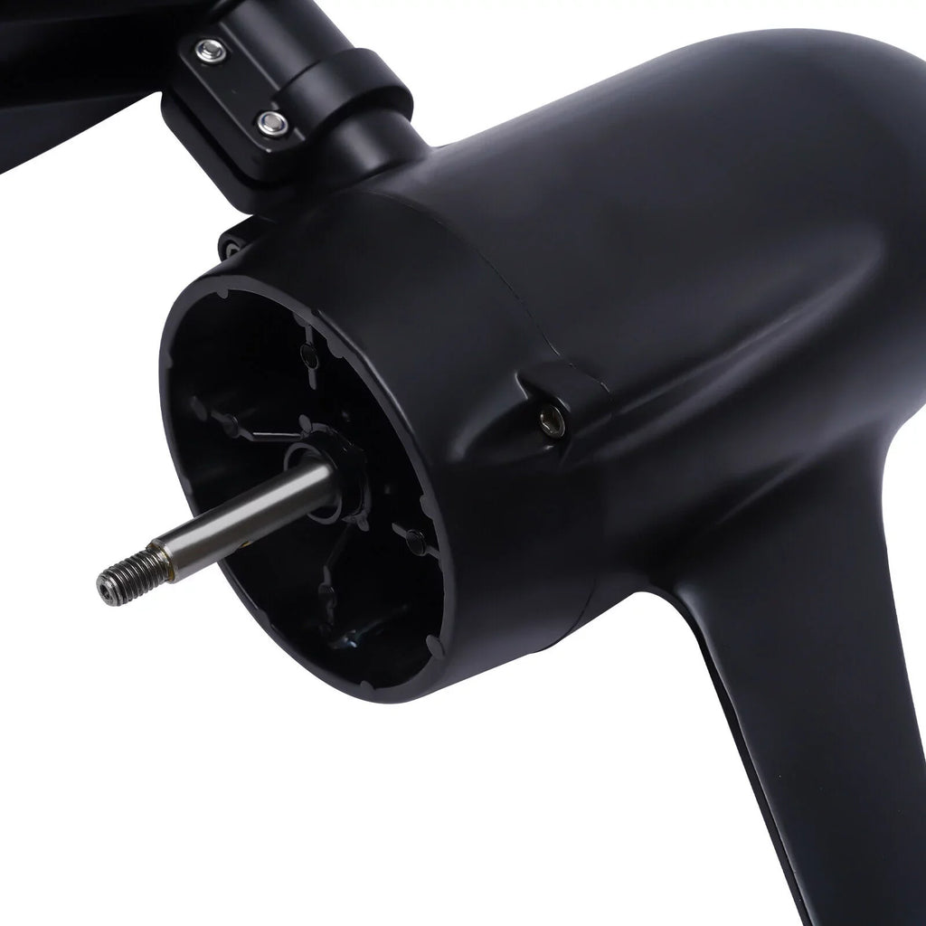 Miumaeov 10HP Electric Outboard Engine 60V 2200W Brushless Trolling Motor Jet Pump Propeller Fishing Vessel Engine Small Water Vehicles Inflatable Watercraft Canoes Aluminum Fishing Ship