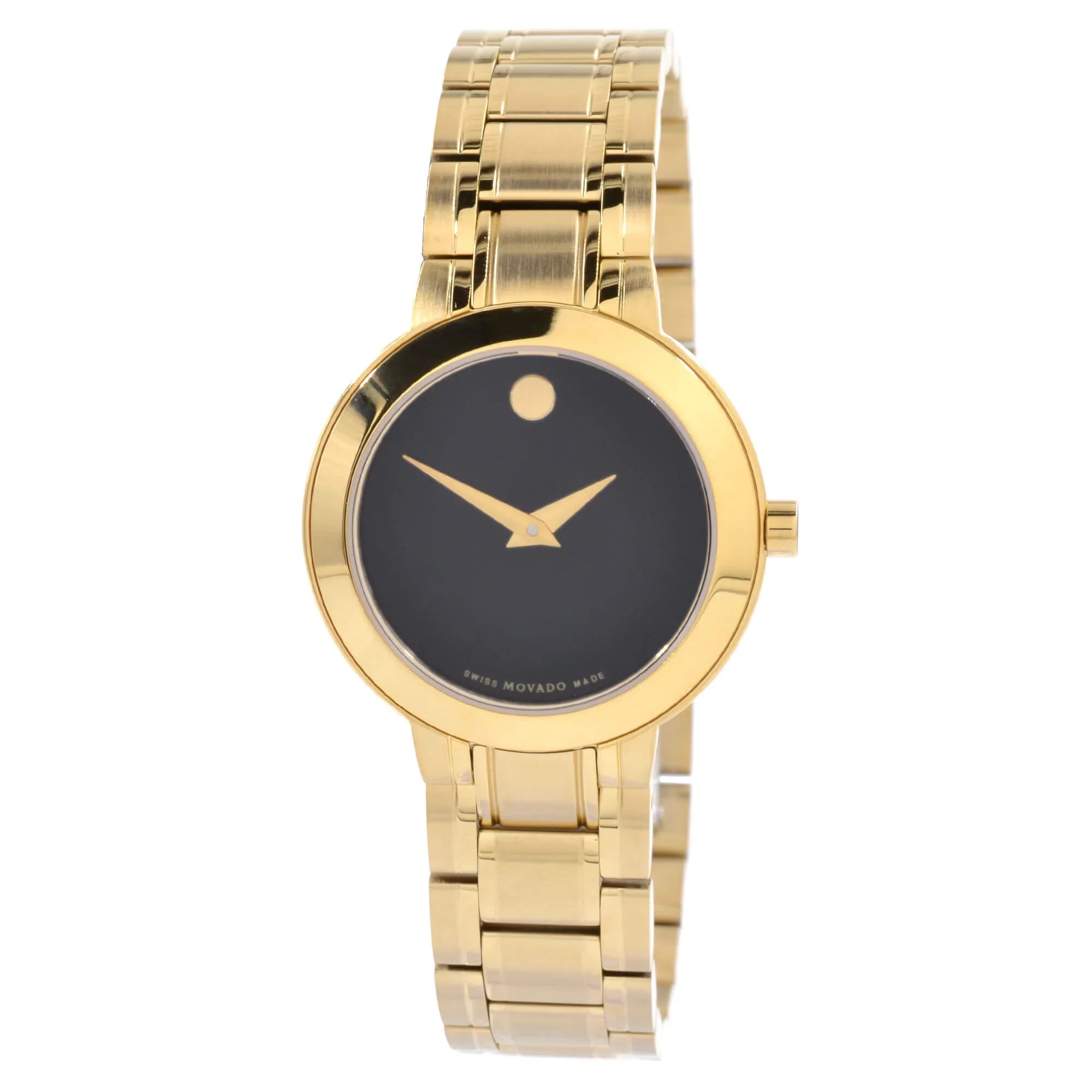 Movado 0607282 Men's Stiri Yellow Gold Bracelet Quartz Watch