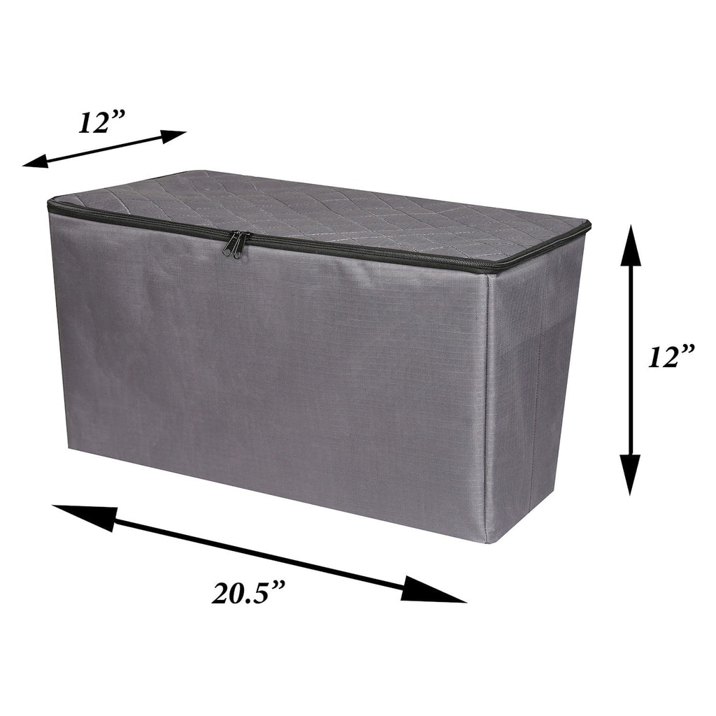 MSR IMPORTS Back Seat Extender Dogs with Storage Dog Bridge - Gray