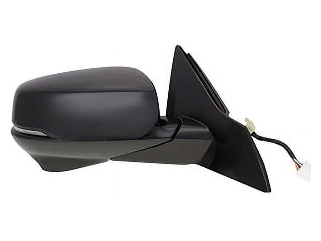 Right Passenger Side Power Mirror - Paint to Match - with Heated Glass, Turn Signal, Manual Folding, and Camera - with 2017 Honda Accord (Except Hybrid)