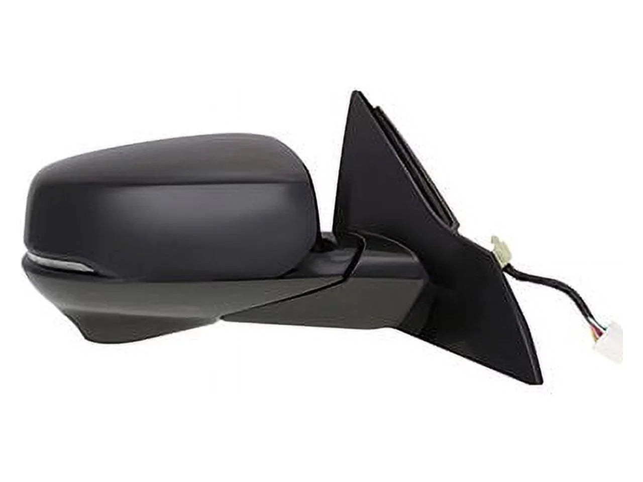 Right Passenger Side Power Mirror - Paint to Match - with Heated Glass, Turn Signal, Manual Folding, and Camera - with 2017 Honda Accord (Except Hybrid)