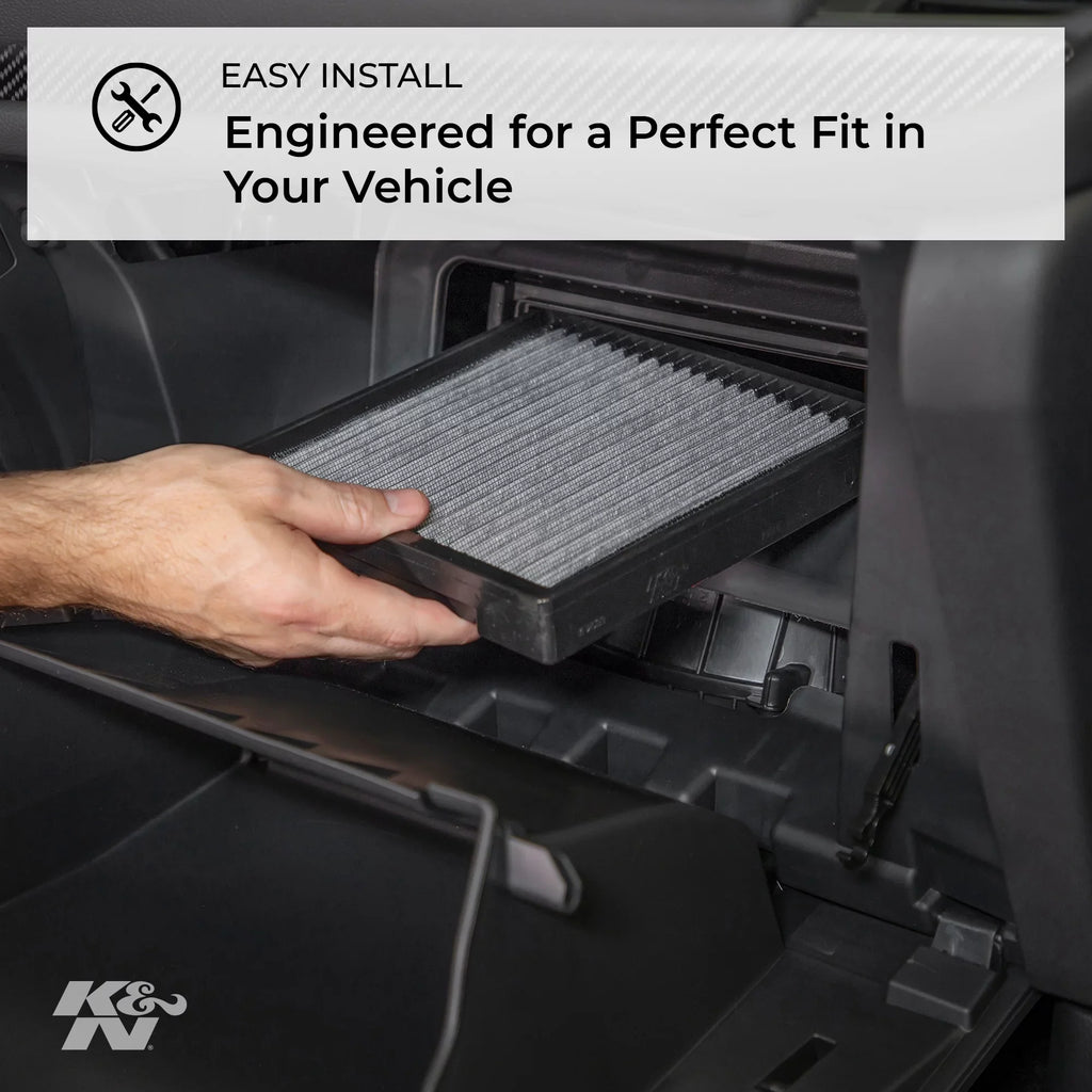 K&N Cabin Air Filter: Washable and Reusable: Designed For Select Freightliner Vehicle Models, VF8000 Fits select: 2003-2005 SPRINTER 2500 SPRINTER, 2005-2021 FREIGHTLINER SPRINTER