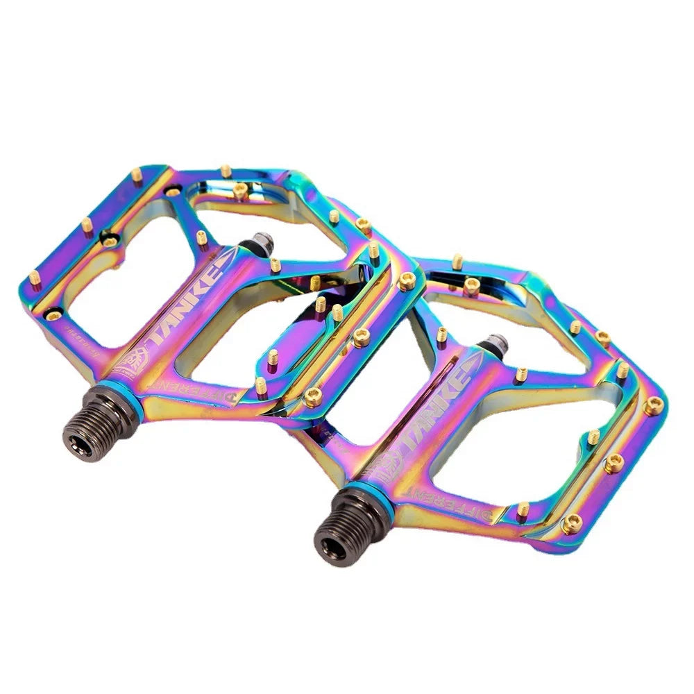 Nebublu Colorful Cycling Road Bike Pedals, Non-slip Aluminium MTB Bike Pedals - Perfect Adventures!