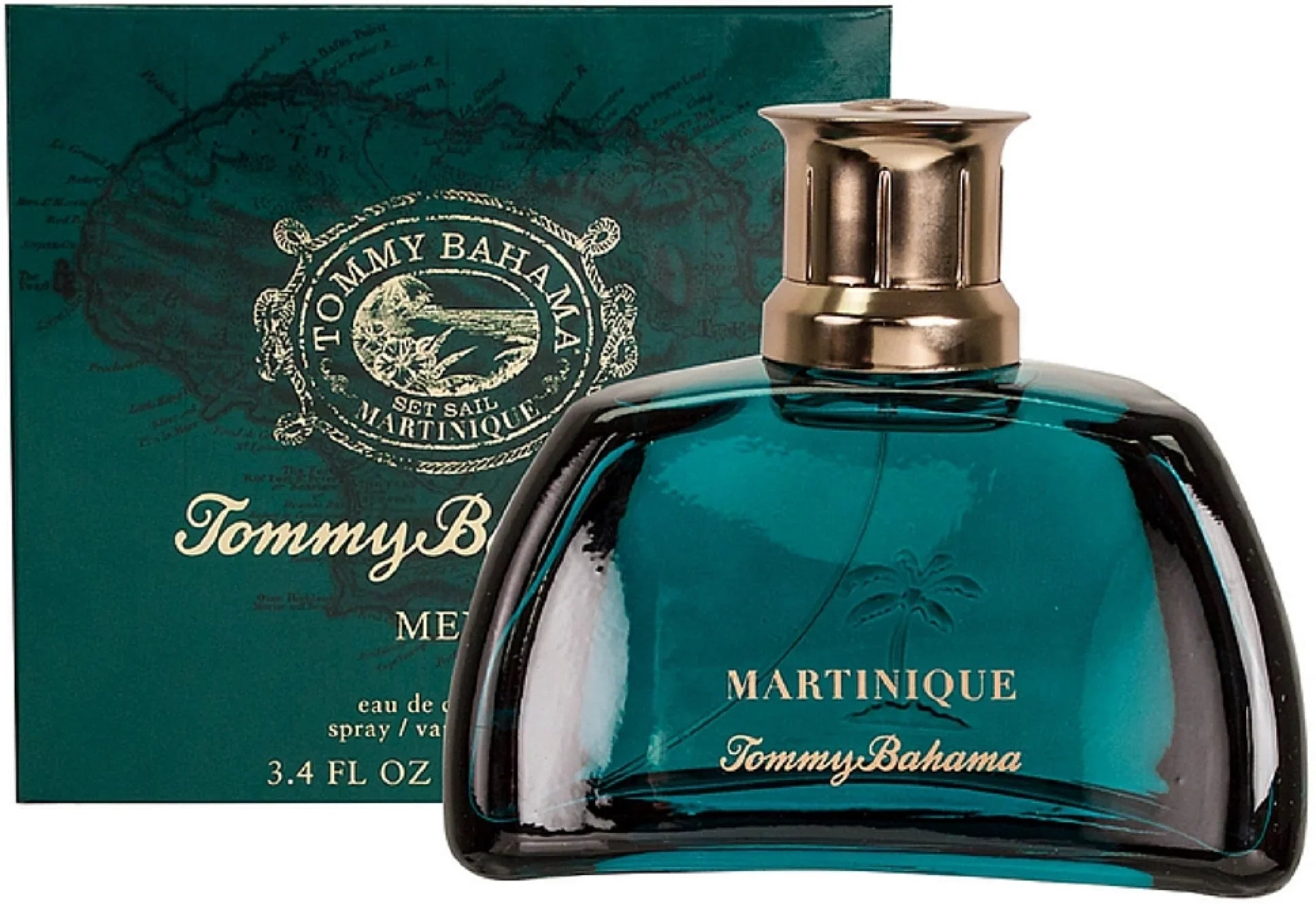 Tommy Bahama Set Sail Martinique Eau De Cologne Spray Men 3.40 oz (Pack of 2)