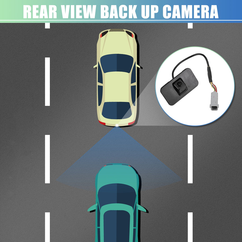 1pcs Rear View Back Up Camera Rear Park Assist Reverse Camera Chevrolet Suburban 3500 2016-2019