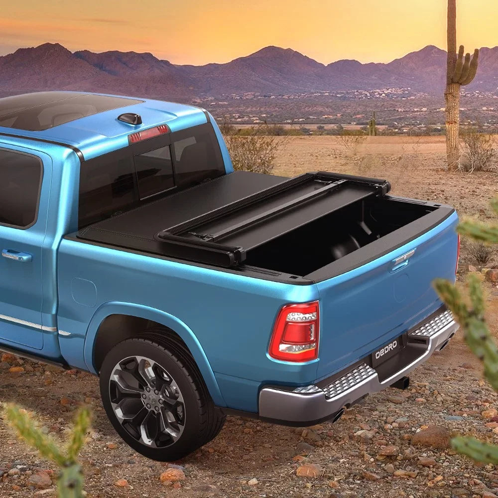 Ledkingdomus 5 ft Soft Tri-Fold Truck Bed Tonneau Shield 2015-2023 Chevy Colorado/GMC Canyon