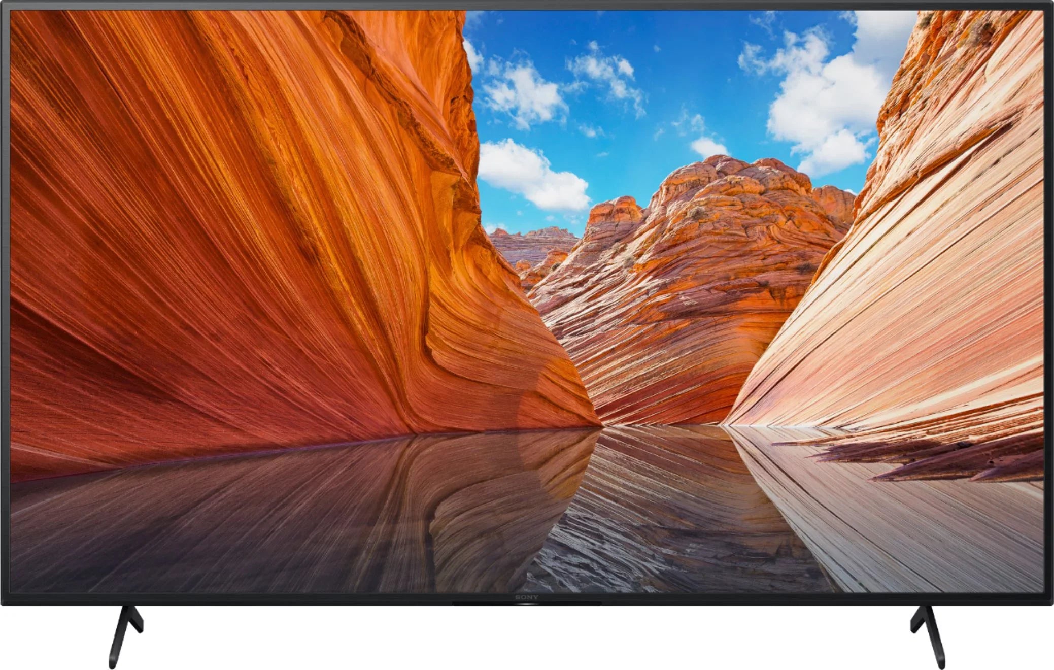 Restored Sony 75" Class 4K (2160p) Smart LED TV (KD75X80J) (Refurbished)
