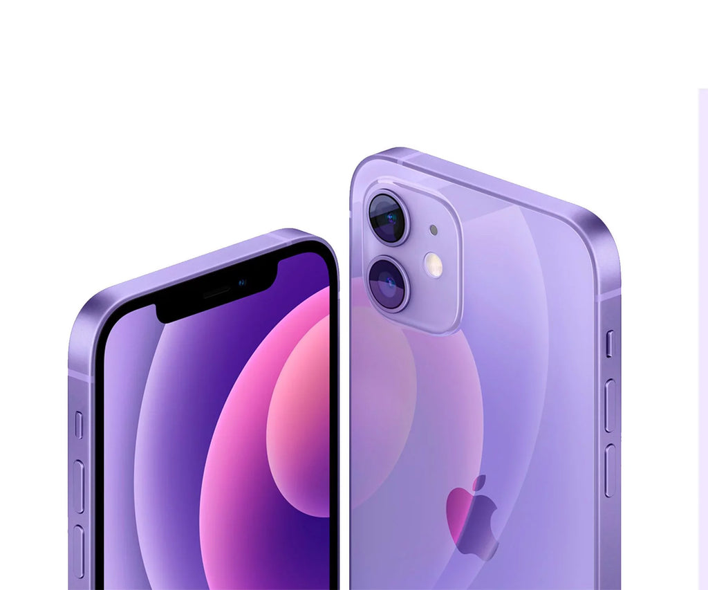 Restored Apple iPhone 12 64GB Fully Unlocked Purple (Refurbished)