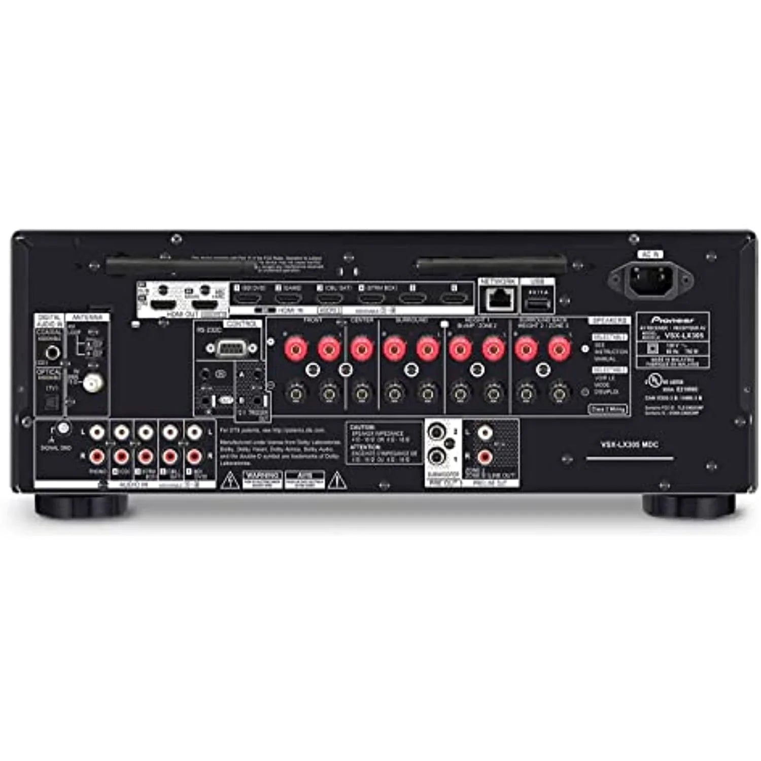 Pioneer Elite VSX-LX305 9.2 Channel Network AV Dolby Vision Optimized Receiver (2021)