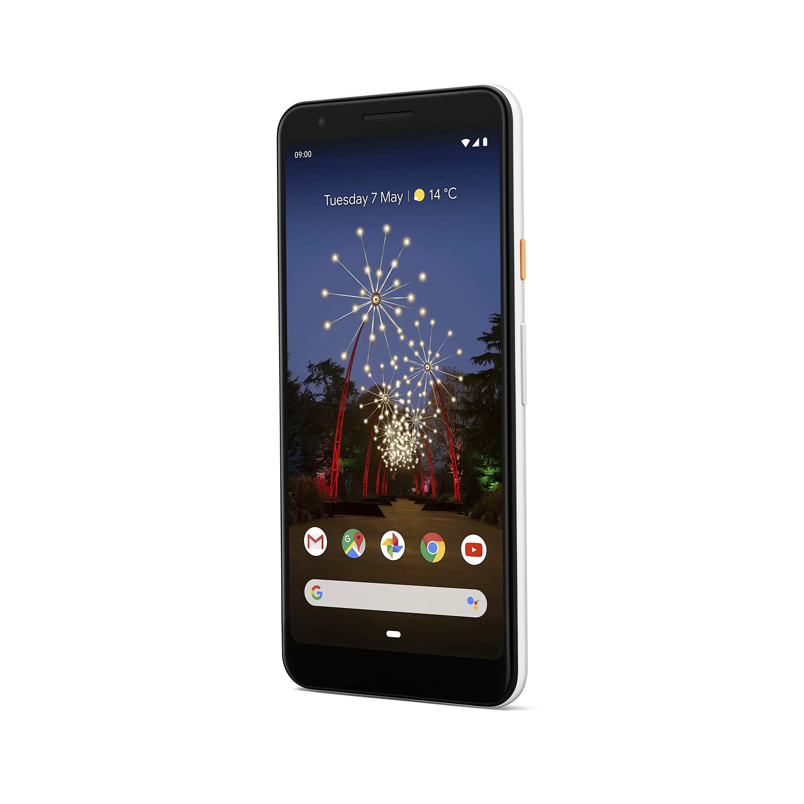 Pre-Owned Google Pixel 3A (2019) G020F 64GB (5.6" inch, GSM, 4G/LTE, CDMA) Factory Unlocked Smartphone - International Version (Clearly White) (Refurbished)