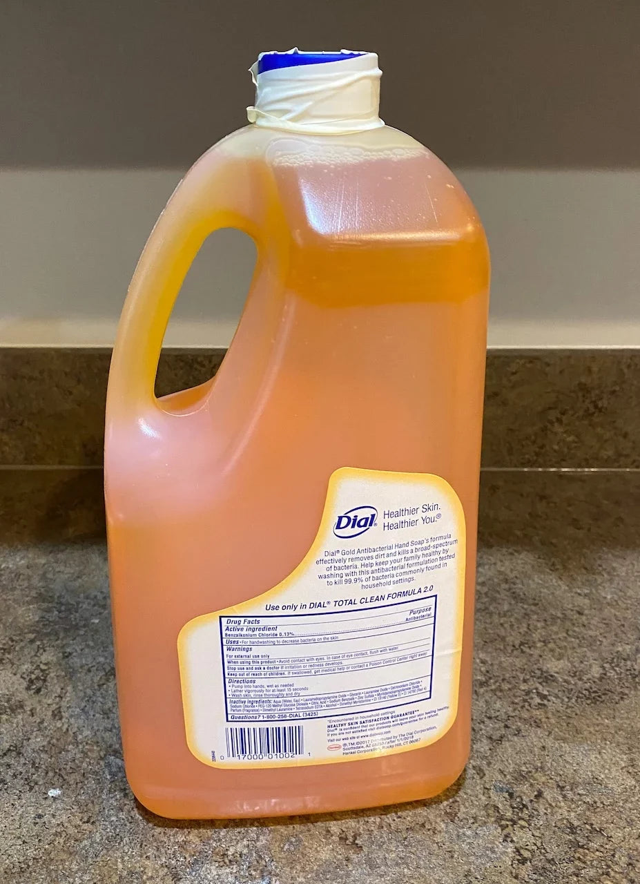 Dial Liquid Hand Soap, Gold, 1 Gallon