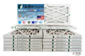 Glasfloss 13x25x1 - MERV 10 -Qty:12 - Furnace Air Filter - Made in USA (Actual Size: 12.5 x 24.5x7/8 inch)