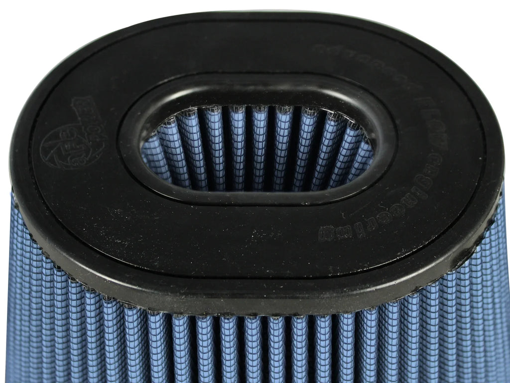 aFe Power 24-91074 Permance Replacement Air Filter, 4 IN F x (9x6-1/2) IN B x (6-3/4x5-1/2) IN T (Inverted) x 6-1/8 IN H, Washable, Oiled Media