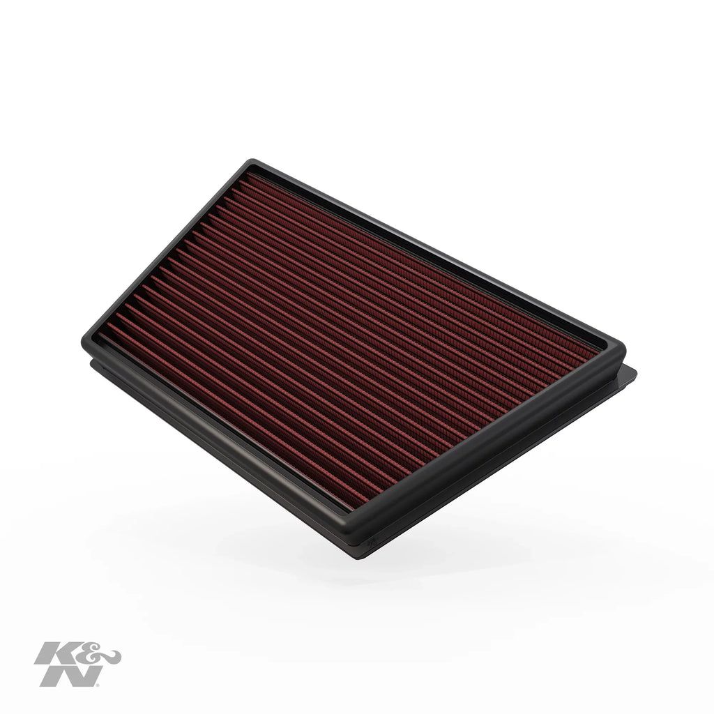 K&N Engine Air Filter: High Permance, Premium, Washable, Replacement Filter: 2011-2018 Land Rover L4 Wrap Sport, Range Rover Evoque, LR2, Freelander), 33-2991