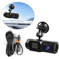 FIEWESEY Dash Cam WiFi 1080P Dual Dash Cam Front and Inside, Parking Mode, Loop Recording Dash Camera Driving Recorder with GPS and Speed