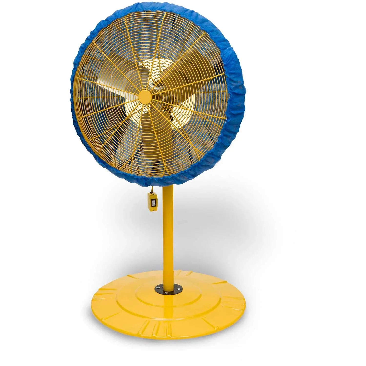 Global Industrial Fan Shroud Air Filter, MERV 6, 24"W x 24"H x 6"D, Lot of 12