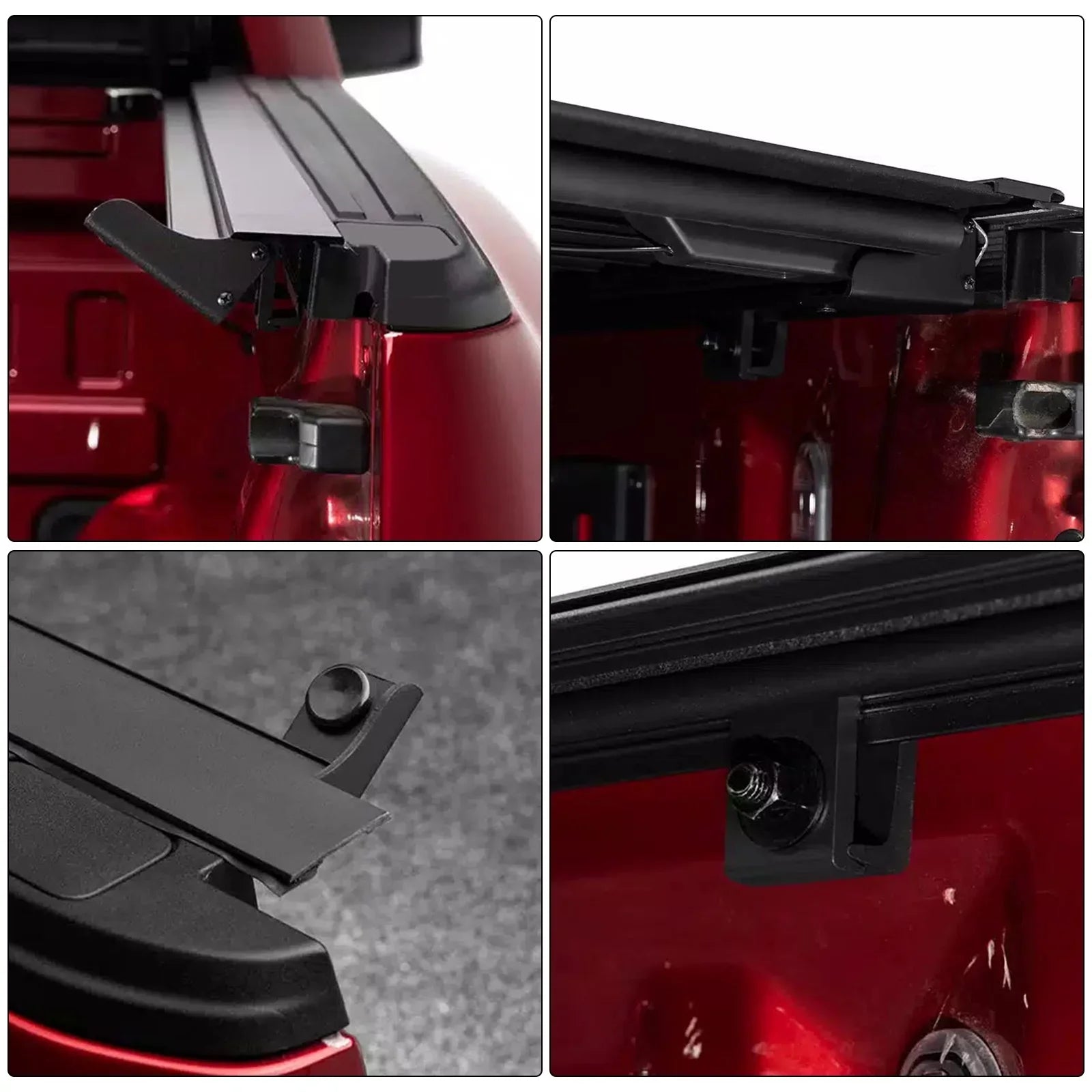 XTWEEX Soft Roll Up Truck Bed Tonneau Wrap Fits 2002-2023 Dodge Ram 1500 | 2003-2023 Ram 2500 3500 | 2019+ Ram 1500 Classic Body(Not New Body) 6.4 FT Bed W/O Rambox