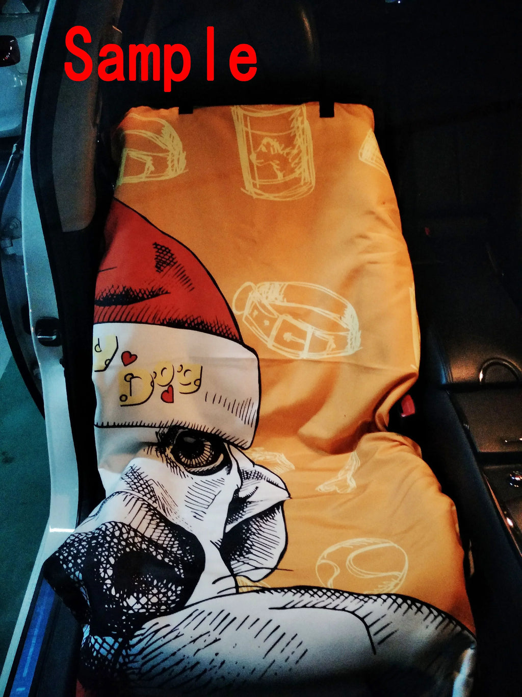 GCKG Tropical Beach Pet Car Seat Wrap Dog Car Seat Mat Hammock Cargo Mat Trunk Mat For Cars Trucks and SUV 54x60 inches