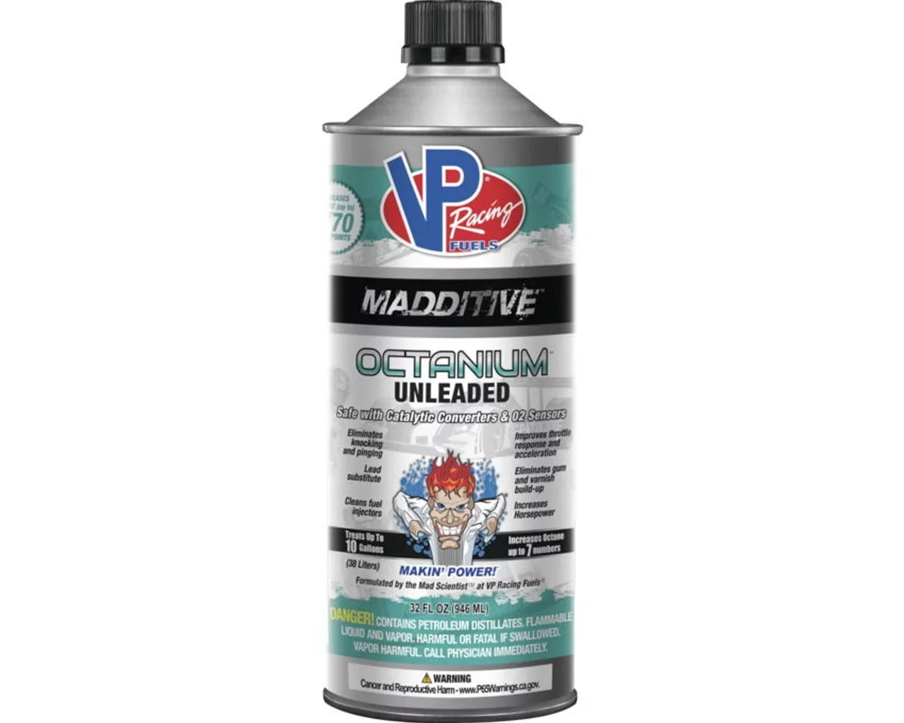 VP Racing Octanium Octane Unleaded 32 oz - Treats 10 gallons fuel 29505