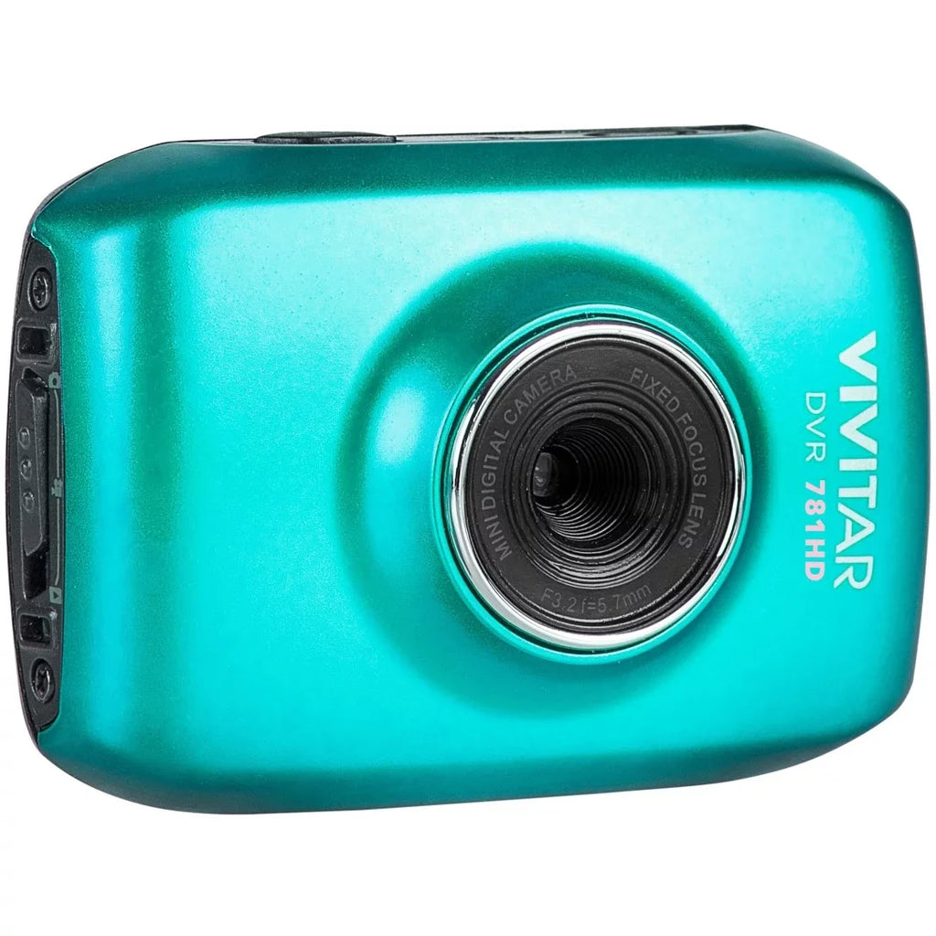 Vivitar 5.1MP ACTION CAMCORDER 720P Teal