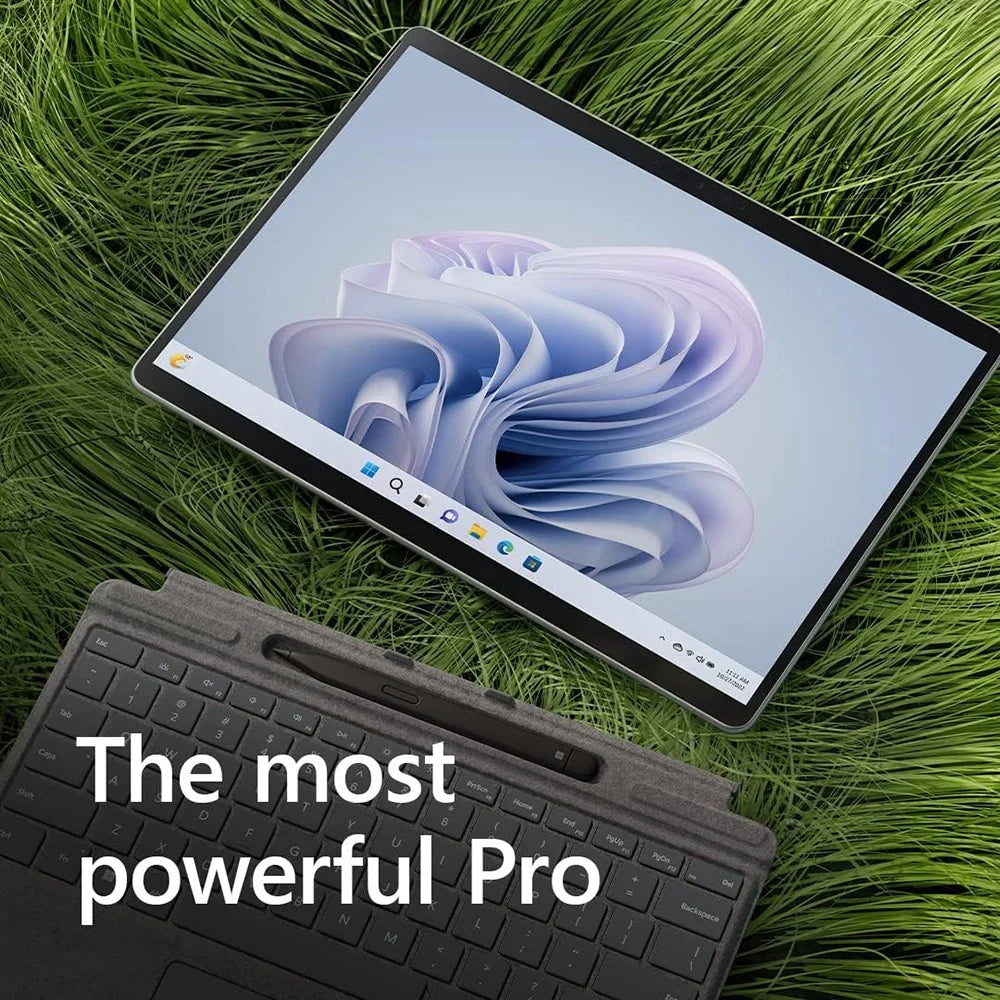 Microsoft Surface Pro 9 (2022), 13" 2-in-1 Tablet/Laptop, 5G Connectivity, Thin and Lightweight, Faster SQ3 Processor Multi-Tasking, 8GB RAM, 128GB Storage with Windows 11, Platinum - (Open Box)