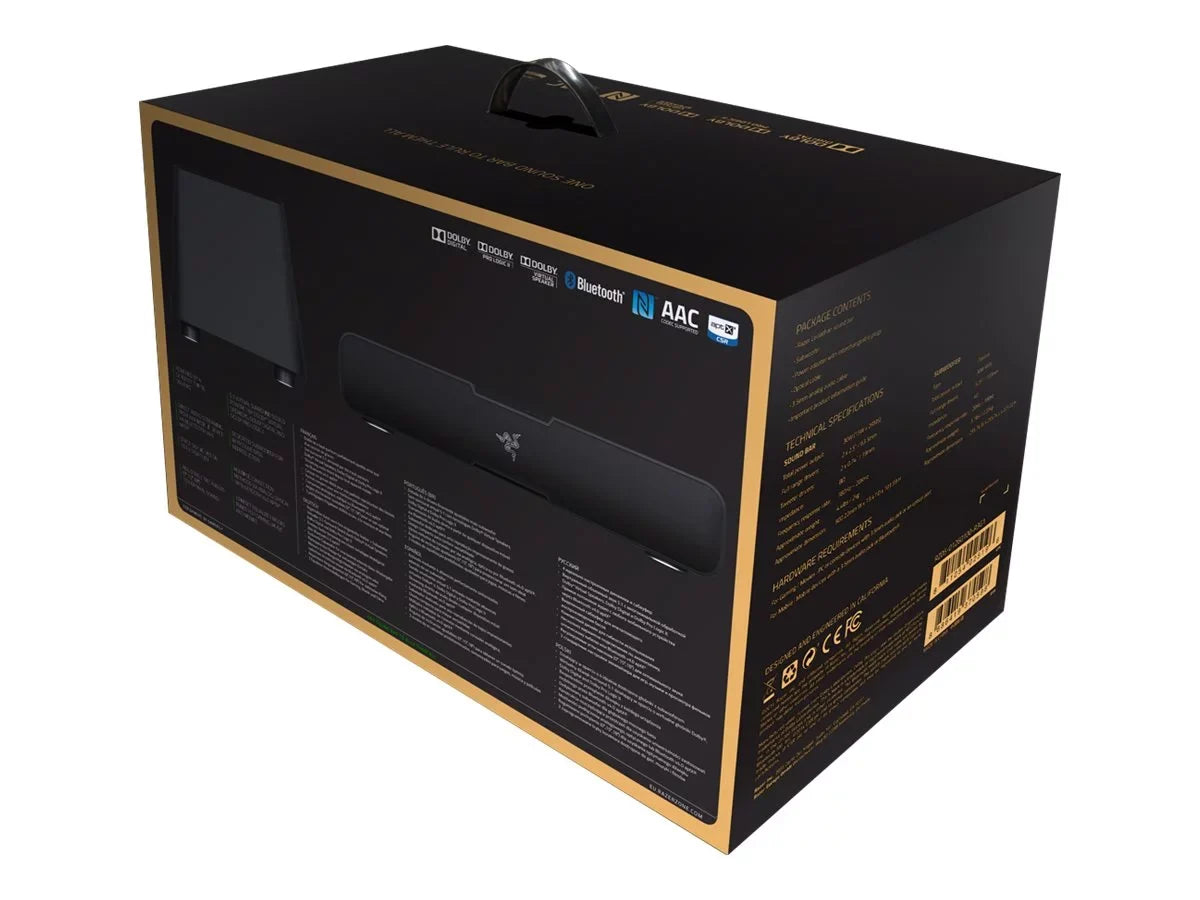 Razer Leviathan PC Gaming and Music Sound Bar - Dolby 5.1 Surround Sound