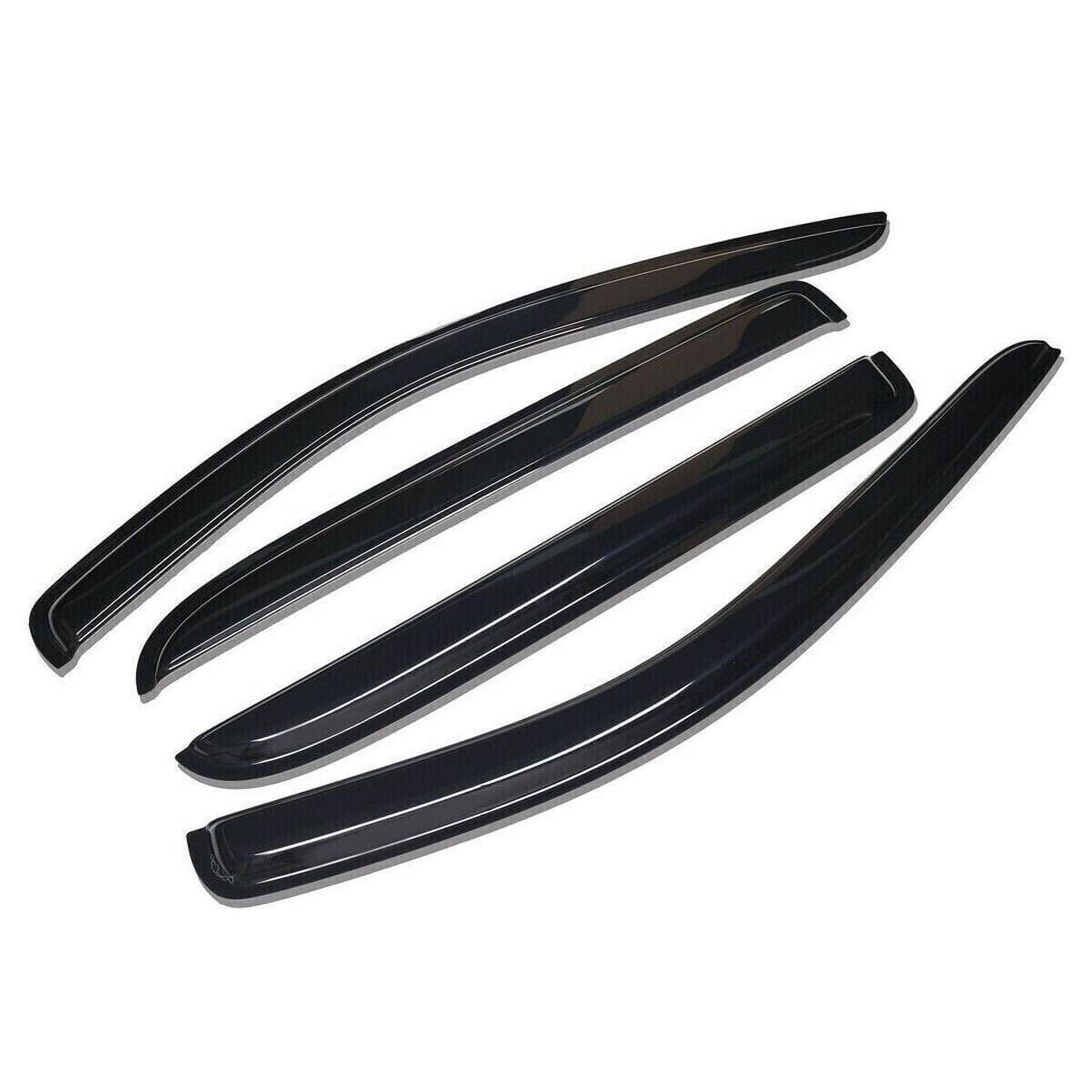 Smoke Window Sun Vent Visor Rain Guards Deflectors Hyundai Kona 2018-2023