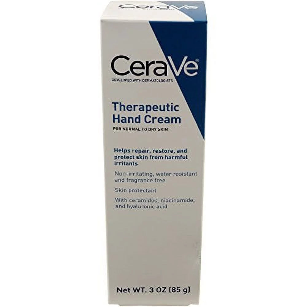 4 Pack - CeraVe Therapeutic Hand Cream 3 oz Each