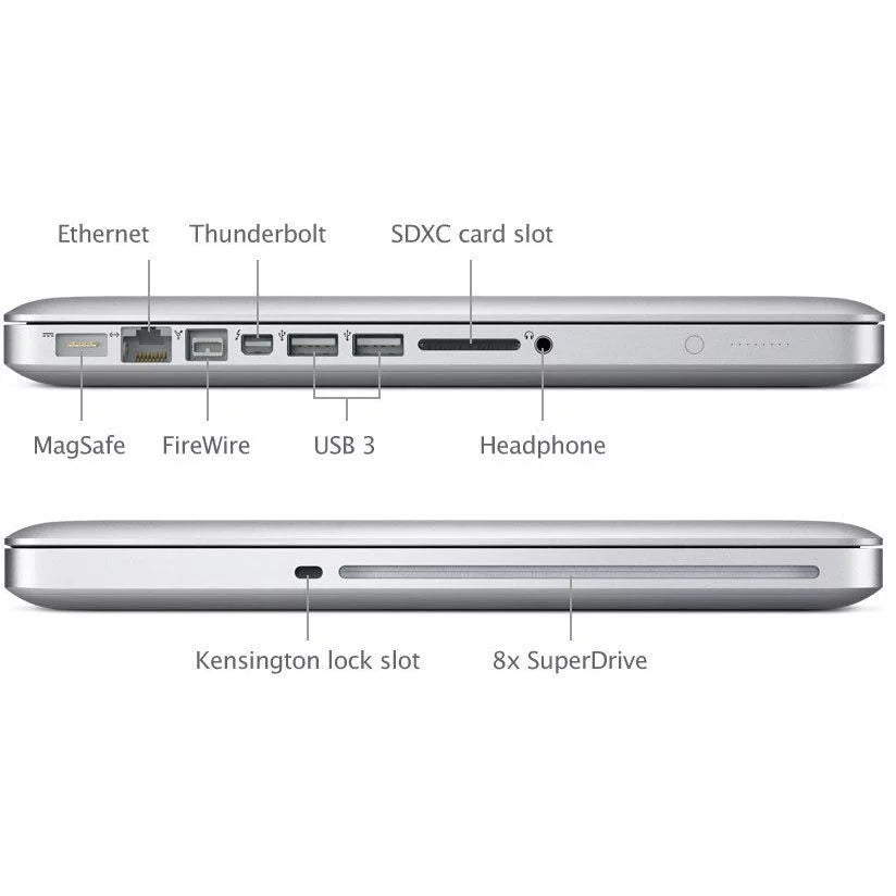 Restored Apple MacBook Pro Core i5 2.5GHz 8GB RAM 500GB HD 13 - MD101LL/A (Refurbished)