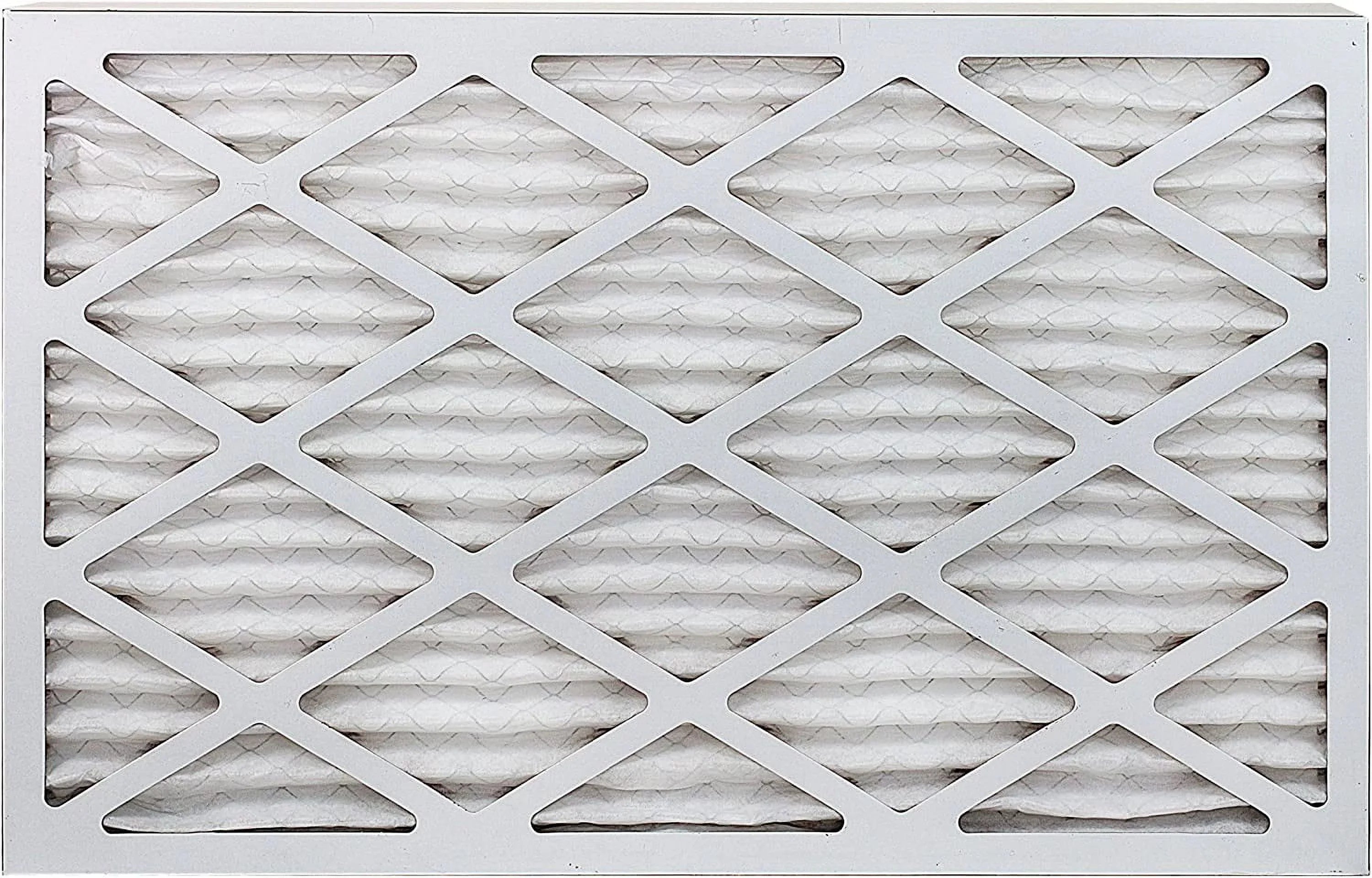 Filterbuy 12x24x1 MERV 13 Pleated HVAC AC Furnace Air Filters (2-Pack)