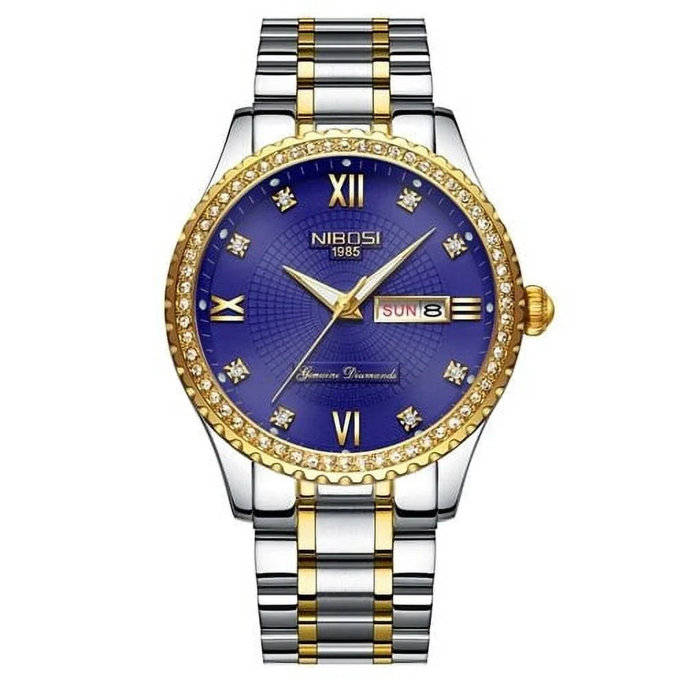 NIBOSI 2022 New Gold Watch Women Watches Ladies Creative Steel Women's Bracelet Watches Female Waterproof Clock Relogio Feminino