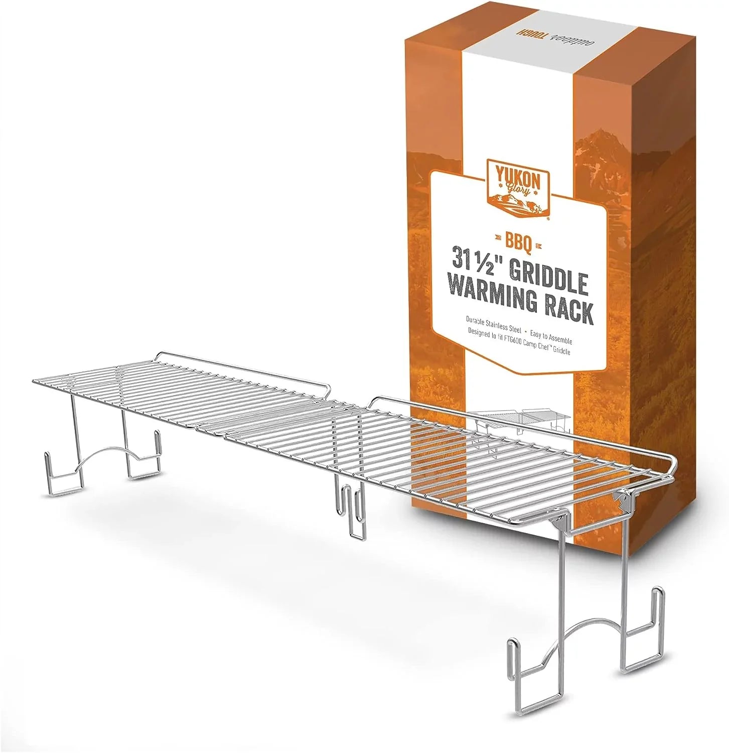 Yukon Glory 31.5" Stainless Steel Griddle Warming Rack Designed Blackstone Griddles