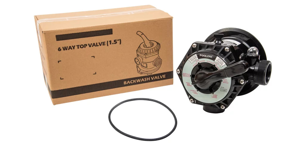 Replacement 6 Way Multi-Port Valve Pooline Sand Filter Model 11400 to 11600