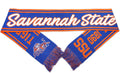 Big Boy Savannah State Tigers S6 Knit Scarf [Royal Blue - 80" x 7"]