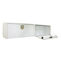 Buyers Products 1702860 Steel Topsider Truck Toolbox w/ T-Handle Latch, 96" x 16" x 13" - White