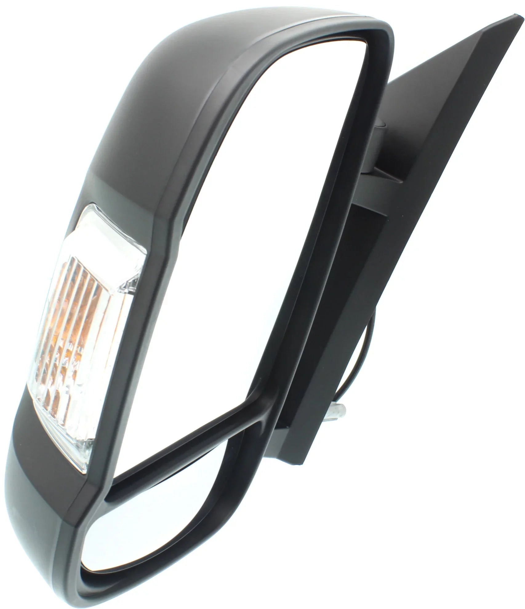 Mirror With 2014-2018 Ram ProMaster 1500 2500 Left Driver Side In-housing Signal Light Textured Black Kool-Vue