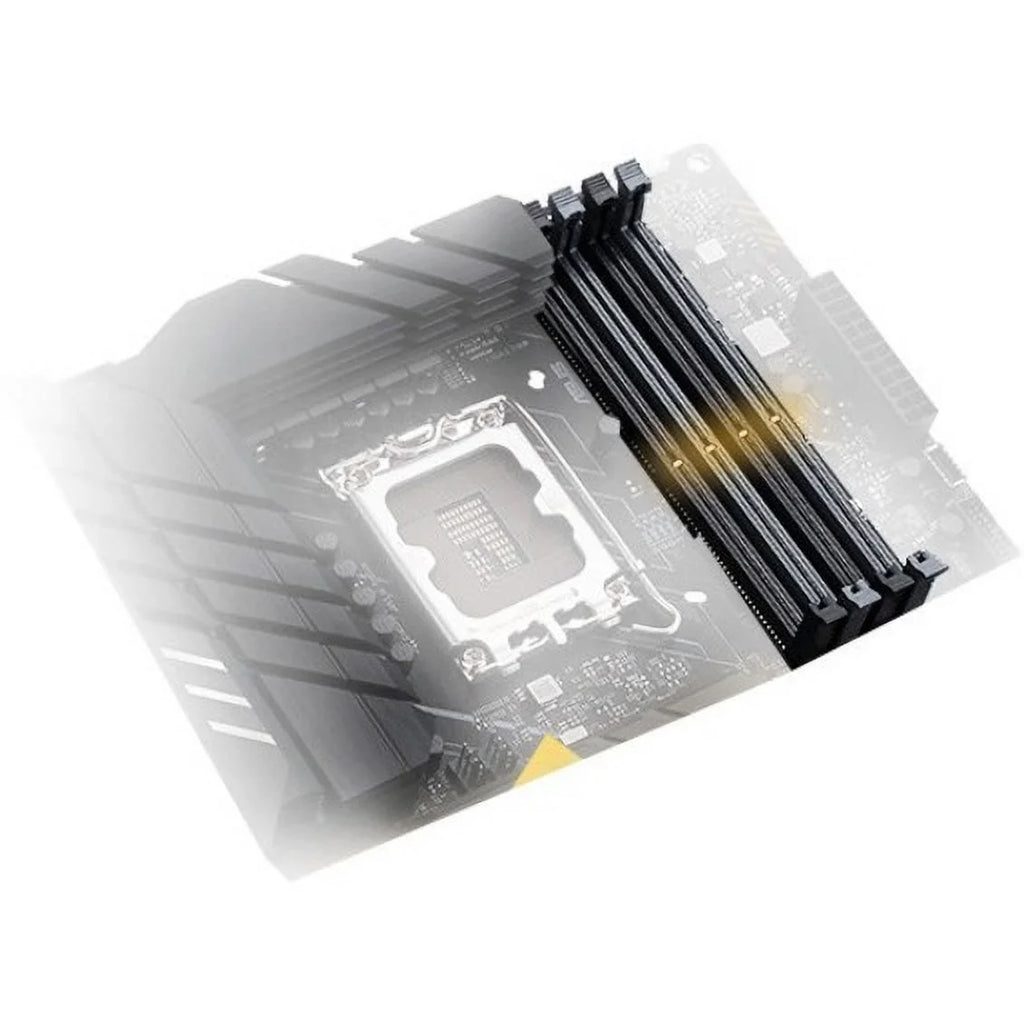 ASUS TUF GAMING H670-PRO WIFI D4 LGA 1700 (Intel 12th &13th Gen) ATX Gaming Motherboard (PCIe 5.0, DDR4, 14+1 DrMOS, 4xPCIe 4.0 M.2 Slots, WiFi 6, 2.5 Gb LAN, Front USB 3.2 Gen 1 Type-C)