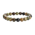 Shop LC Ct 155 Green Garnet 8-10mm Beaded Stretch Bracelet Women Mothers Day Gifts Mom