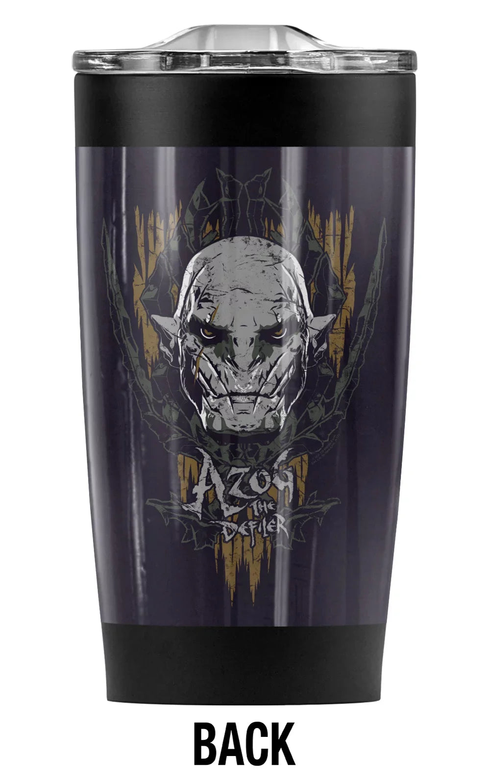 The Hobbit/Azog Stainless Steel Tumbler 20 oz Coffee Travel Mug/Cup, Vacuum Insulated & Double Wall with Leakproof Sliding Lid | Top-notch Hot Drinks and Cold Beverages
