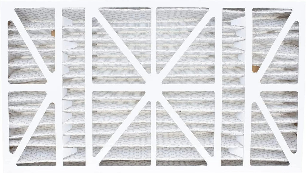 Filterbuy 16x28x6 MERV 13 Pleated HVAC AC Furnace Air Filters Aprilaire Space-Gard 2400 (4-Pack)