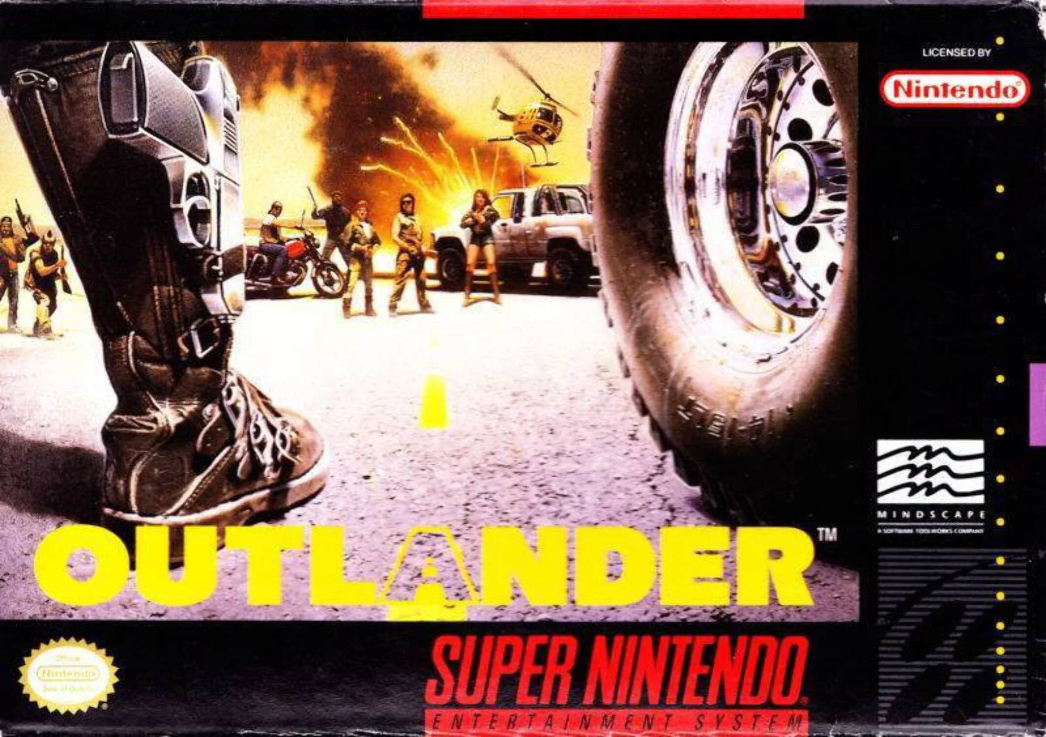 OutlAnder - SNES - Super Nintendo Ent. System 1993 NTSC/PAL Cartridge
