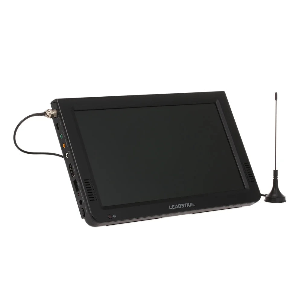 LEADSTAR Video Player,Caravan Outdoor or Freeview L-ED TV Freeview LED TV Screen Freeview Car Caravan Outdoor Support U-SB 10 Inch Portable TV Video Player Screen Freeview L-ED Video Player Car