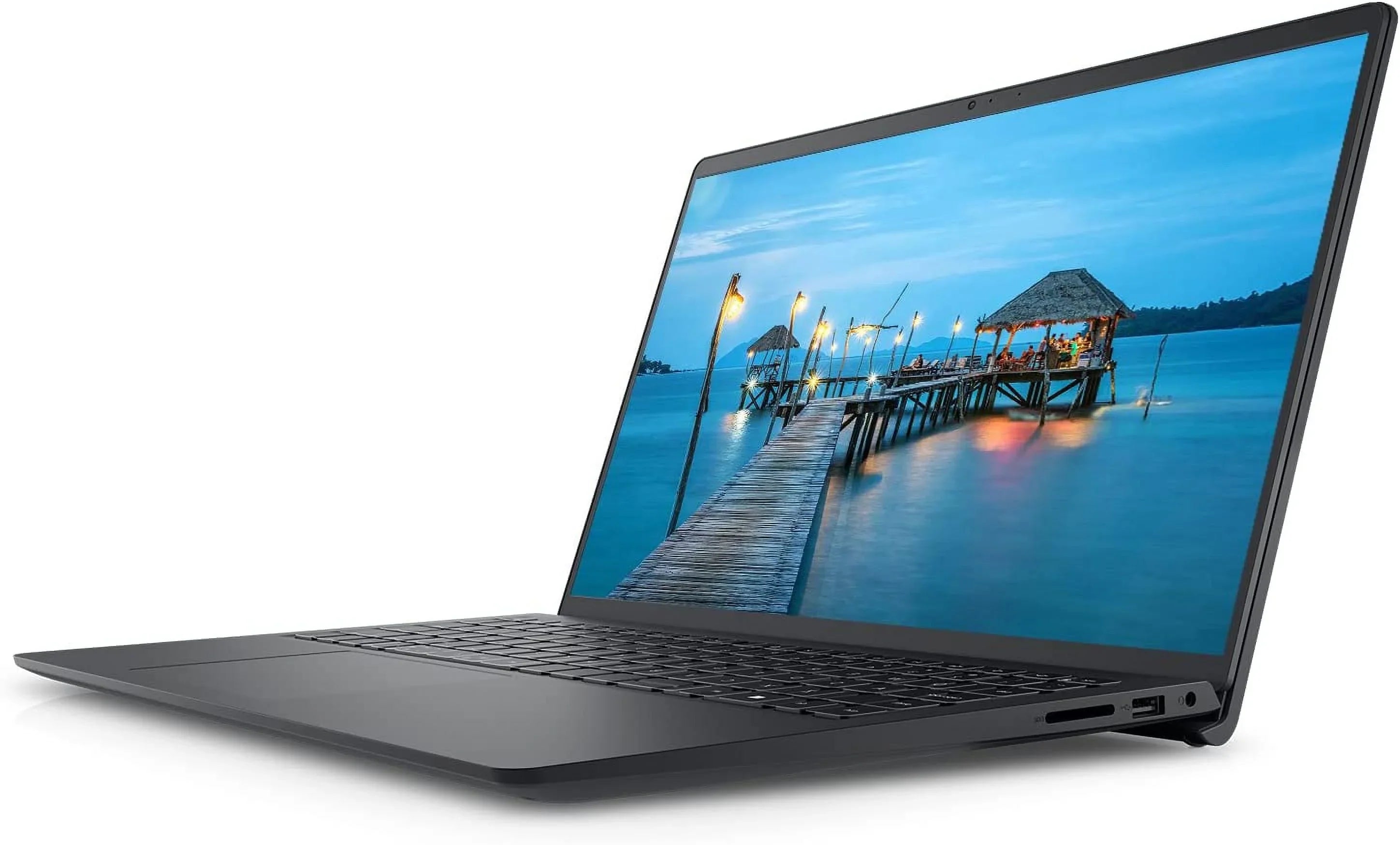 Refurbished Dell 3515 Inspiron 15.6" HD Ryzen 5 3450U 2.1GHz AMD Radeon Graphics 8GB RAM 256GB SSD Win 11 Home Black