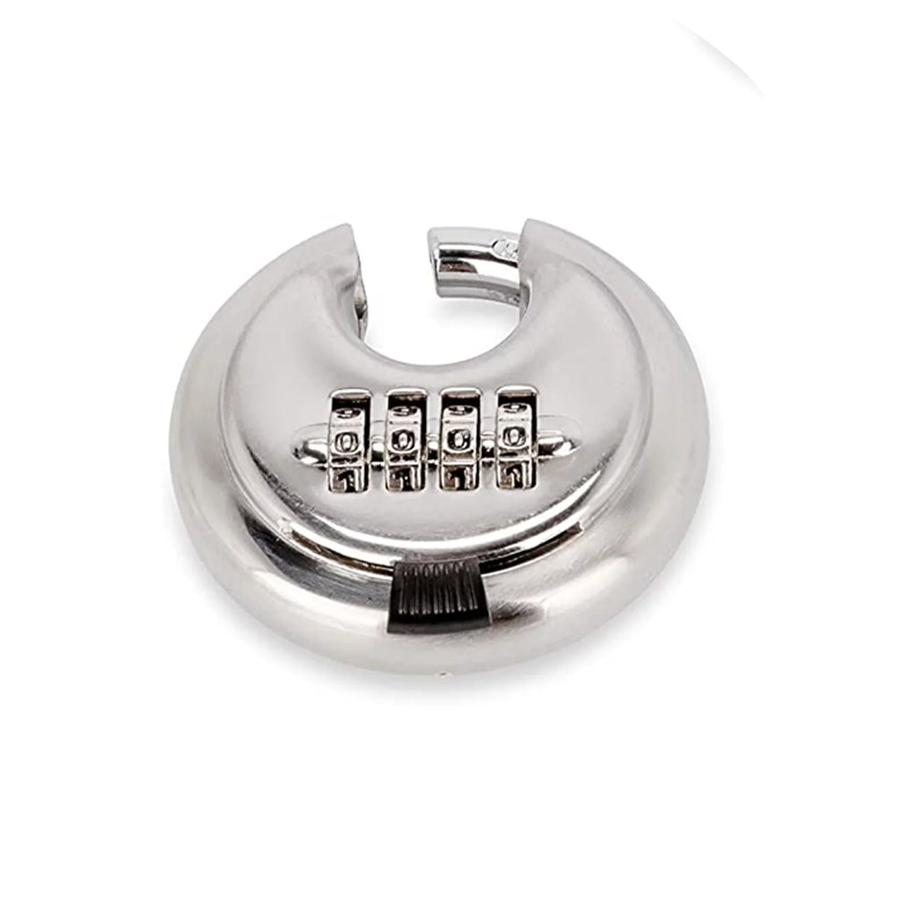 Camco Camper/RV Double Propane Tank Locking Device | Features a Combination Lock Keyless Access & Heavy-Duty Steel Design (40590)