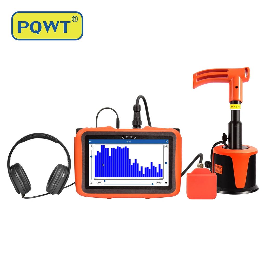 PQWT-L3000 Indoor Outdoor 5m Depth Pipe Leakage Detector Multifunctional