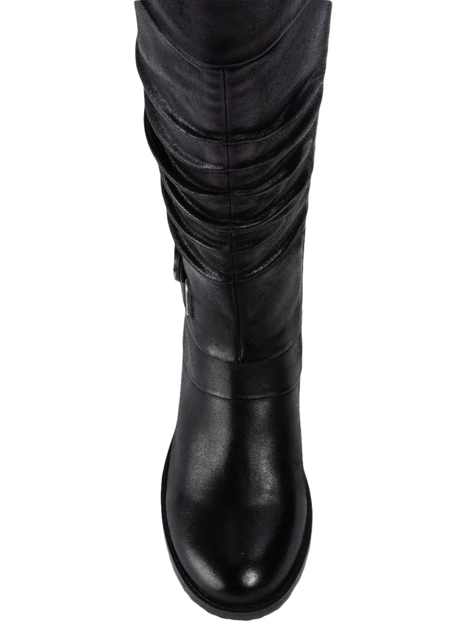BARETRAPS Womens Black Stretch Gore Side Pull Tab Latch Accent Cushioned Onika Round Toe Block Heel Zip-Up Boots Shoes 11 M