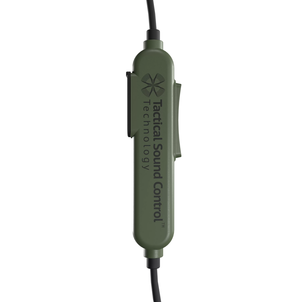 ISOtunes Sport Advance BT Shooting Earbuds: Tactical Bluetooth Hearing Protection (Green)