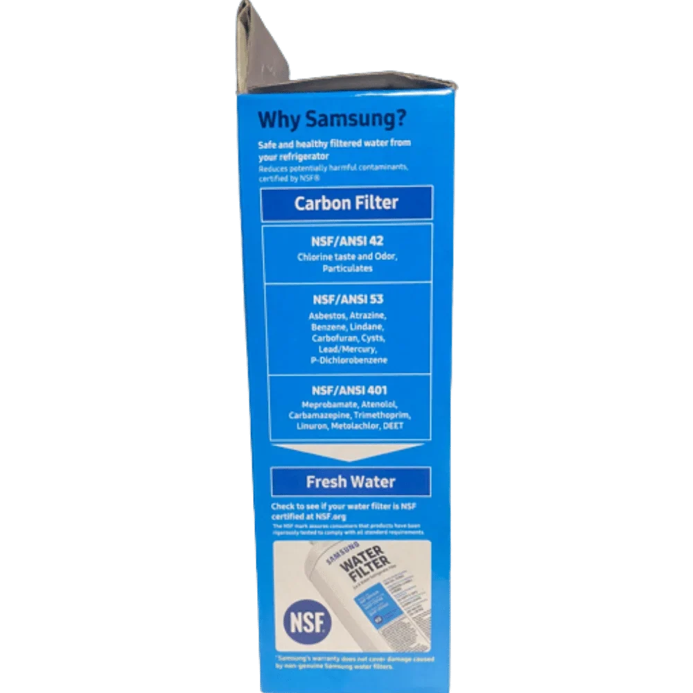 4-Pack Replacement DA97-17376B HAF-QIN/EXP Refrigerator Water Filter New, Sealed